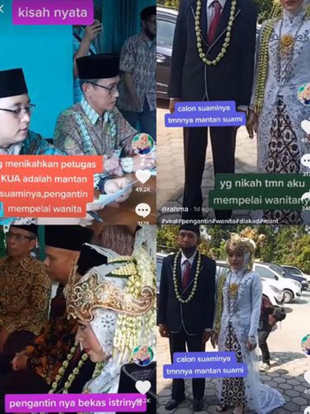 Kuatnya Mental Petugas KUA Ini, Tidak Gugup Saat Pimpin Prosesi Akad Nikah Mantan Istri dengan Teman Sendiri