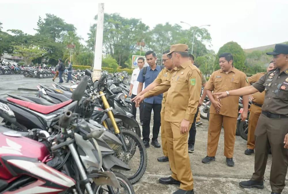 <b>926 Sepeda Motor Dinas Milik Pemkab Indragiri Hilir ”Menghilang”</b>