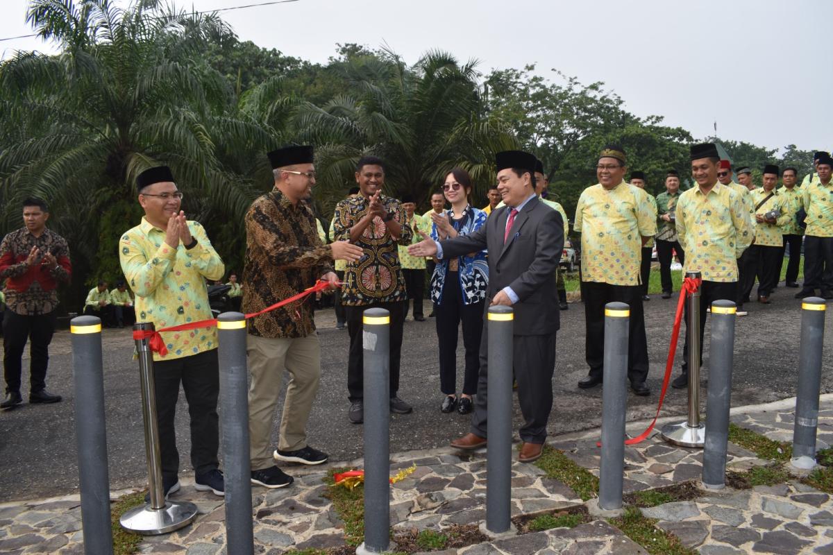 Penggunaan Ekoriparian dan Taman Kehati Unilak Diresmikan saat HUT ke-78 RI