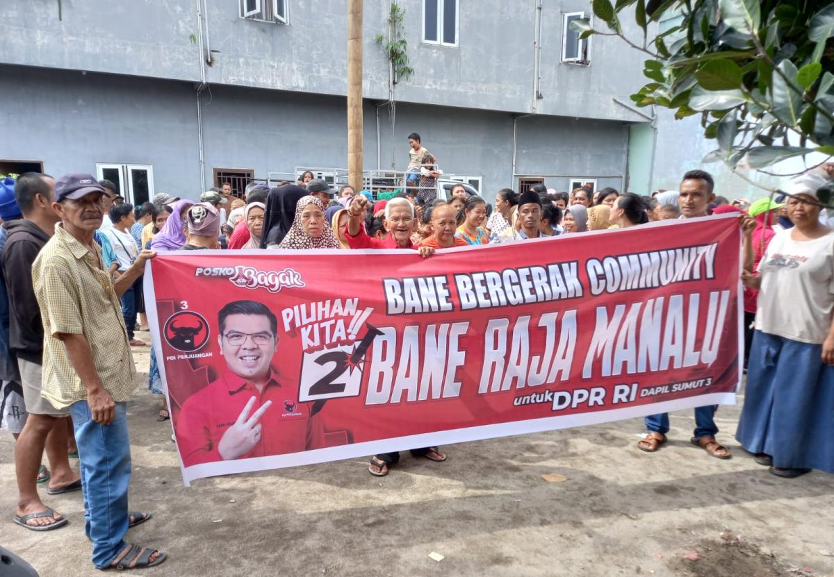 Warga Kampung Melayu Pematangsiantar Doakan Tokoh Muda Sumut Bane Raja Manalu Sukses sebagai Legislator di Pemilu 2024