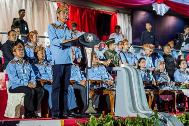 Buka PON XIX Jabar, Presiden Jokowi Ucapkan Selamat Bertanding dan Minta Atlet Bikin Bangga Daerah Masing-masing