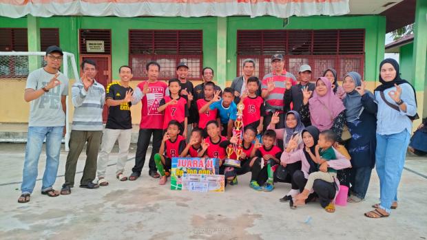 Cerita Final Turnamen Futsal Tingkat SD Tajaan SMKN 2 yang Diikuti SDN 17
