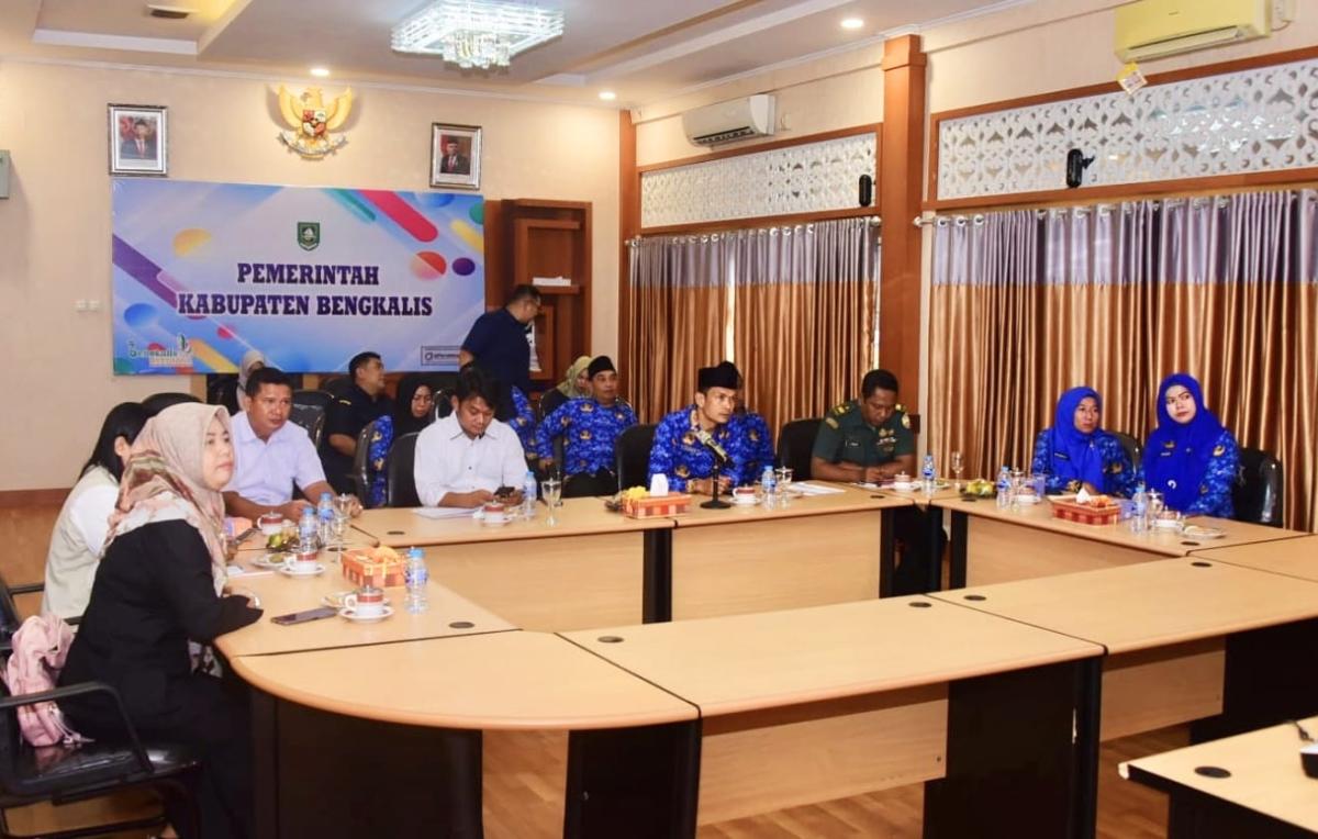 Ikuti Rakor Pengendalian Inflasi 2023, Bupati Bengkalis Pesan Segera Lakukan Langkah Antisipasi Kenaikan Inflasi