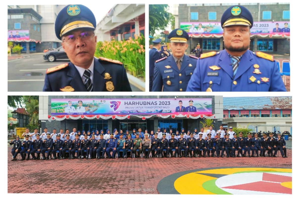 Gerimis Usai, Upacara Hari Perhubungan ke-52 di Bengkalis Digelar