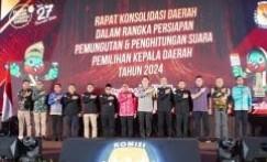 <b>KPU Provinsi Riau Adakan Rakorda Persiapan Pemungutan Suara Pilkada Serentak 2024</b>