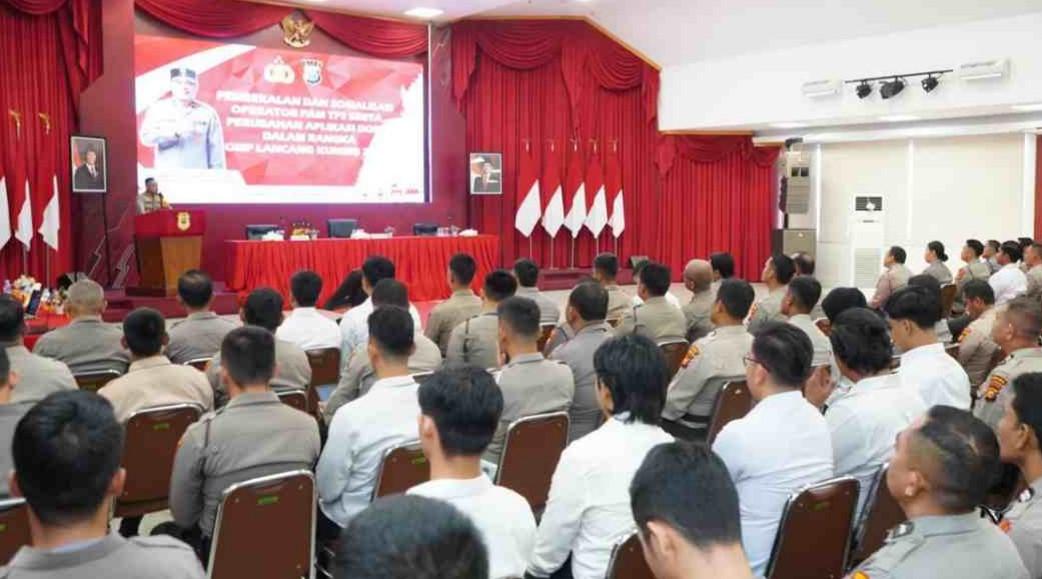 <b>Polda Riau Laksanakan Pembekalan dan Sosialiasi Operator PAM TPS serta Perubahan Aplikasi Doors</b>