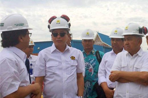 Menteri ESDM Ignasius Jonan Tinjau Kesiapan Operasi PLTU Tenayan Riau