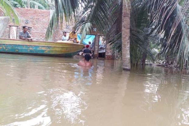 Saat Kunker ke Riau, Korban Banjir di Desa Penyasawan Kampar Berharap Dikunjungi Presiden Jokowi
