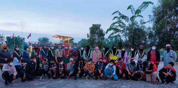 Dilepas Menuju Jambore Daerah Tahun 2021, 32 Penggalang Kwarcab Bengkalis Diminta Jaga Nama Baik