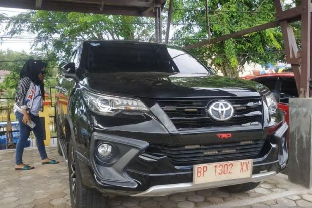Mobil Dinas Wakil Wali Kota Tanjungpinang Disita Polisi