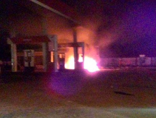 BREAKING NEWS: SPBU Jalan Hang Tuah Duri Terbakar
