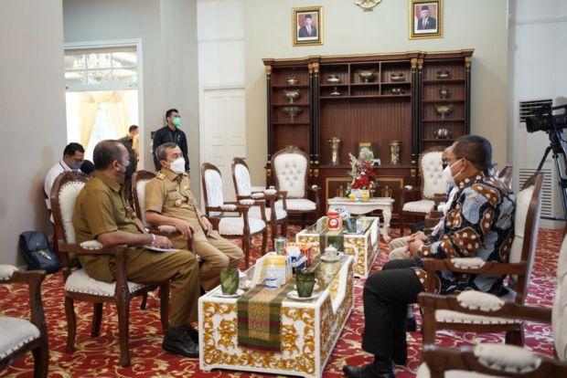 Terima Silaturahmi Kepala BI Riau yang Baru, Gubri Meminta Bantu UMKM Dapatkan Akses Pendanaan