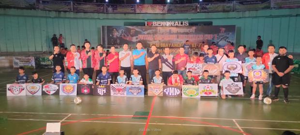 Tim dari Sumut, Sumsel, dan Jambi Ikut Ambil Bagian dalam Turnamen Futsal Piala Kapolres Bengkalis