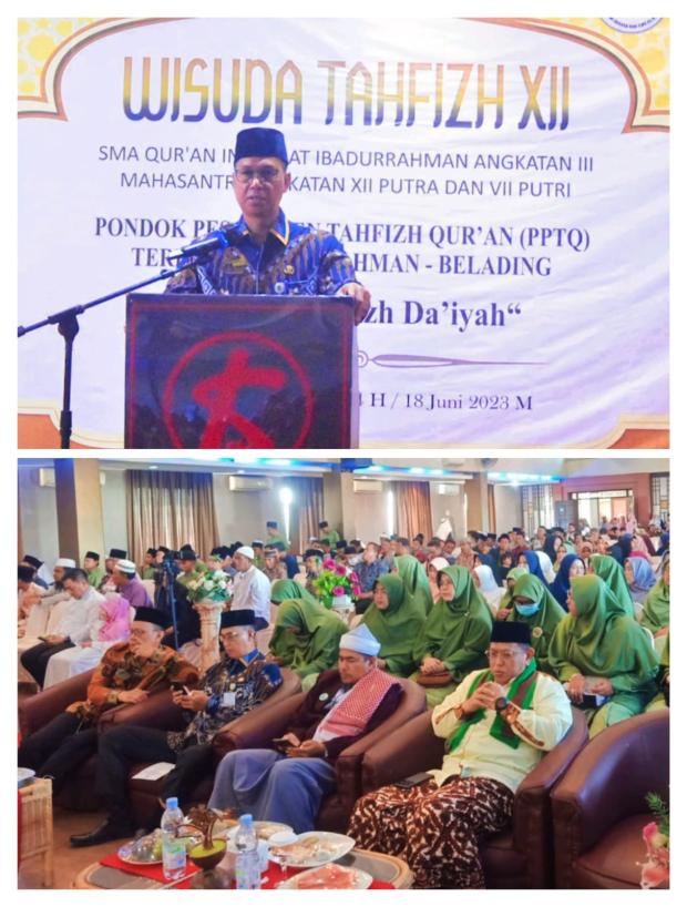 Wakili Bupati Bengkalis, Toharuddin Harapkan Wisudawan TPPQ Ibadurrahman Semakin Cerdas dan Berkualitas