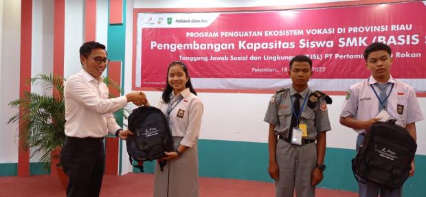 Perkuat Vokasi di Riau, PHR Luncurkan Program Pengembangan Kapasitas Siswa SMK