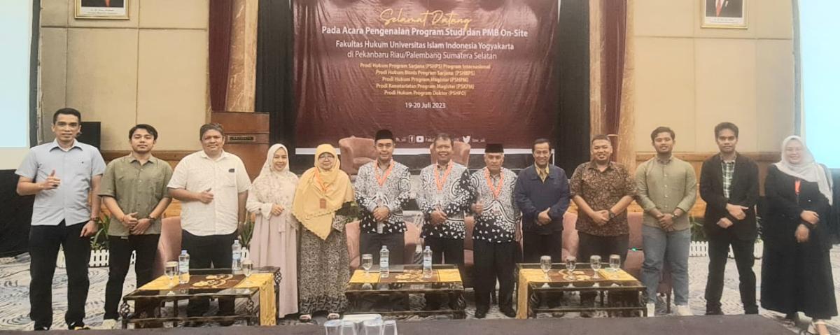 Sosialisasi PMB, Pertama UII Buka Kuliah Hybrid S-2 dan S-3 di Riau, Prof Syamsuddin: Luring Cuma Dua Minggu dalam Tiga Tahun Tamat