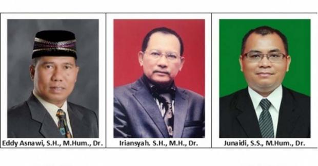 Lolos Seleksi, Ini 3 Nama Calon Rektor Universitas Lancang Kuning Periode 2019-2023