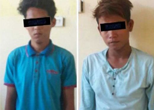 Dua Remaja di Rohul Dorong Motor Curian Sejauh 1 Kilometer lalu Disembunyikan di Kebun Sawit Pakai Pelepah Sawit, Eh.. Ketahuan Pula