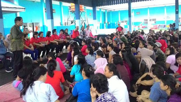 Anton Medan Bersama PITI Riau Kunjungi Lapas Anak dan Perempuan Pekanbaru