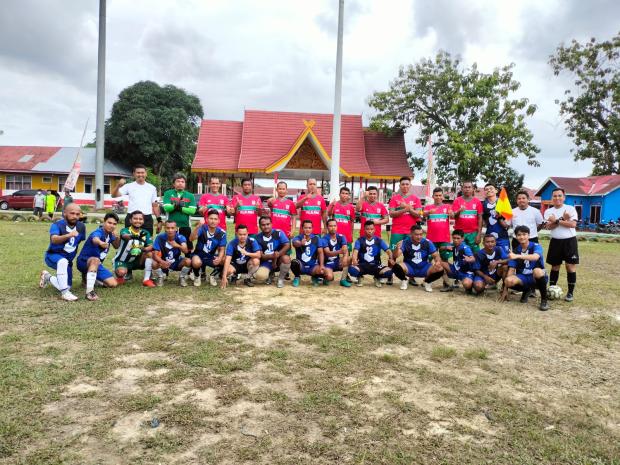 Turnamen Mini Sepak Bola di Pelalawan Sempena HPN 2023; Tim Wartawan Kalahkan Forkopimda B