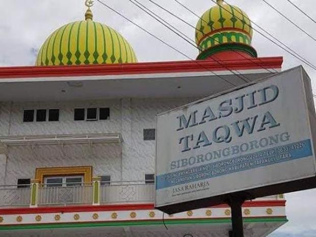 Masjid Taqwa di Tapanuli Utara Ini Berdiri di Tengah 99 Persen Warga Nonmuslim