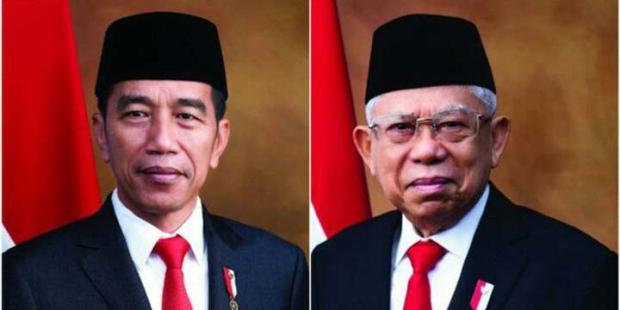 Jokowi-Maruf Amin Sah sebagai Presiden dan Wakil Presiden RI 2019-2024