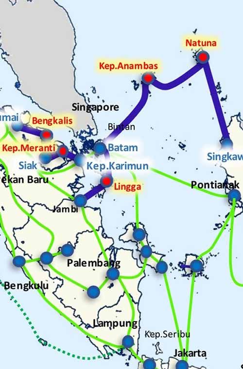Proyek Palapa Ring Persatukan Kembali Riau dengan Kepulauan Riau