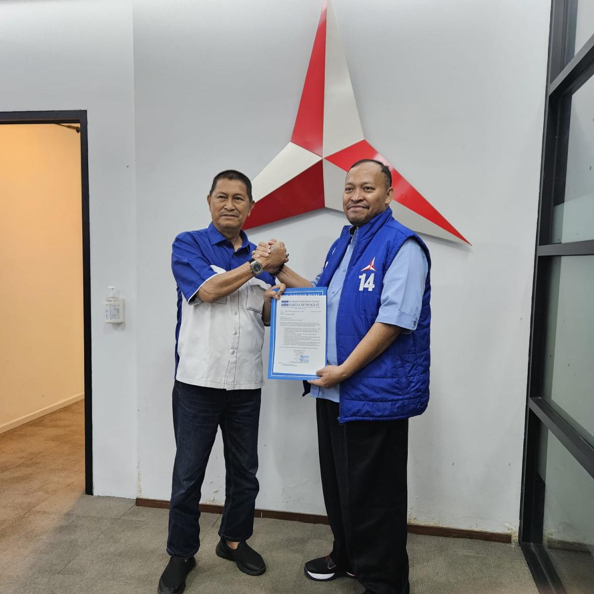 DPP Partai Demokrat Keluarkan Surat Tugas untuk Syamsudin Uti Maju sebagai Calon Bupati Indragiri Hilir