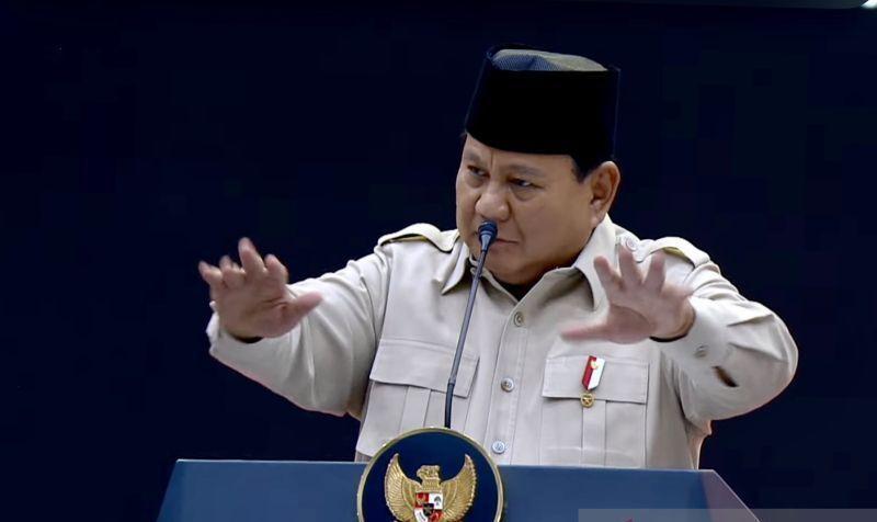 <b>Kala Prabowo Merinding Dengar Nama PSI: Mirip Parpol Ayah Saya Sumitro</b>