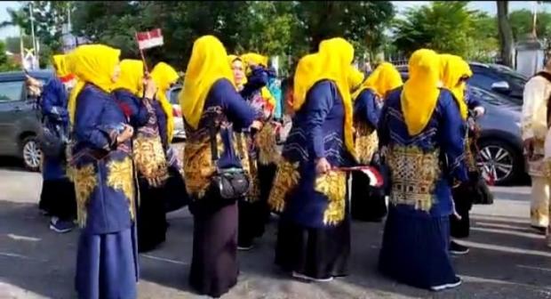 Kenalkan Budaya di Bumi Lancang Kuning, Paguyuban Banjar Ambil Bagian dalam Pawai di Pekanbaru