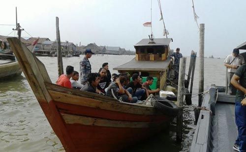 Gawat, Para ABK Kapal Pengangkut 141 TKI dari Malaysia yang Diamankan di Perairan Sinaboi Rohil Tidak Punya KTP
