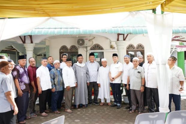 Pembangunan Musala Siti Amin Dimulai, Wabup Asahan Letakkan Batu Pertama