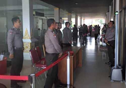 Jelang Pelantikan Bupati-Wabup Kampar & Wali Kota-Wakil Wali Kota Pekanbaru Terpilih, Pengamanan Diperketat