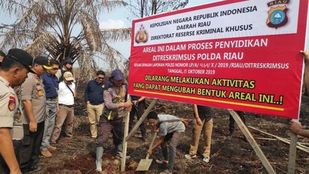 Polda Riau Gandeng Kejati Tangani Kasus Karhutla Teso Indah