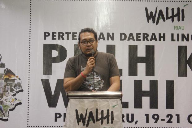 Boy Jerry Even Sembiring Duduki Kursi Direktur Eksekutif Daerah Walhi Riau