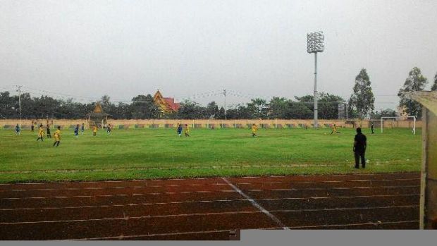 PS Pulau Burung Tahan Imbang PS Enok di Turnamen Bupati Inhil Cup 2015