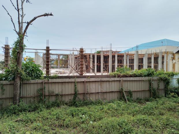 Pembangunan Gedung Mal Pelayanan Publik di Eks Gedung DPRD Inhil Diprediksi tak Selesai hingga Akhir Tahun