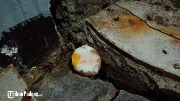 Aneh! Lantai Rumah Ini Keluarkan Hawa Panas dan Bisa Masak Telur, Pemiliknya Warga Padang yang Pindah Tugas ke Pekanbaru