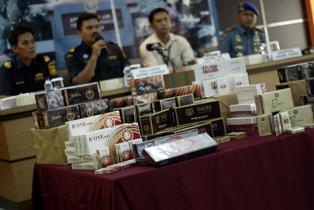 Bea Cukai Riau-Sumbar Sita Barang Ilegal Senilai Rp 54 Miliar, Rokok tanpa Cukai Komoditi Paling Banyak Menimbulkan Kerugian Negara