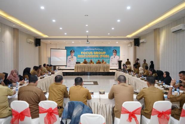 Ini Harapan Sekda Asahan kepada Peserta FGD Pencegahan Korupsi