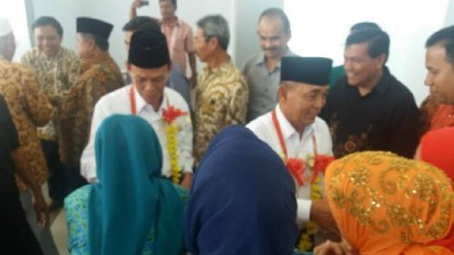 Bupati dan Wakil Bupati Pelalawan Disambut Antusias di Bandara SSK II Pekanbaru, Malam Ini Gelar Syukuran di Pangkalankerinci