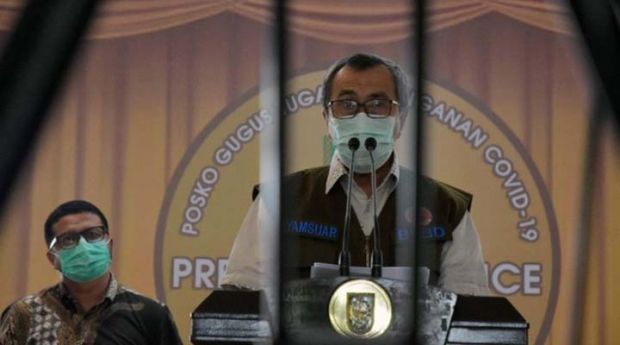 Virus Corona Kian Mengkhawatirkan, Gubernur Syamsuar Kecewa kalau Ada Kepala Daerah di Riau yang Menolak PSBB