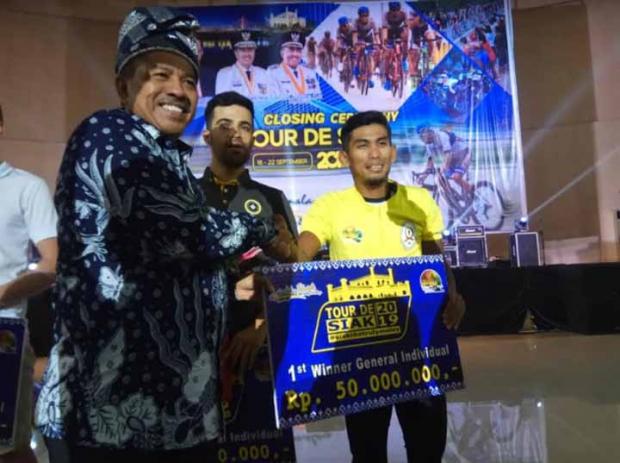 Pembalap Sepeda Malaysia Amirul Fakhruddin Juara Umum <i>Tour de Siak</i> 2019, Jepang Tim Terbaik