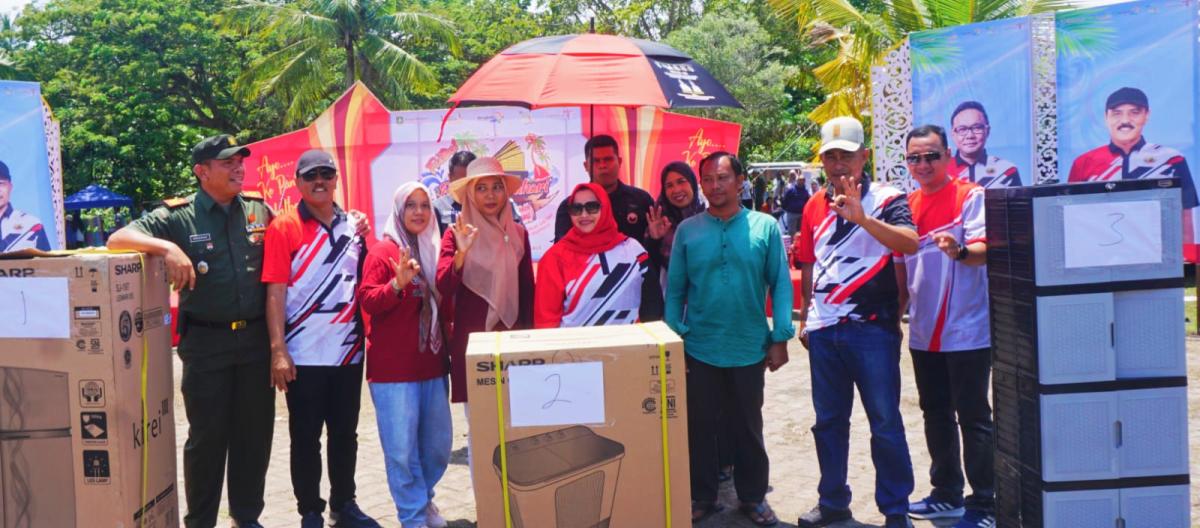 Memasuki 40 Tahun Usia Pantai Selatbaru Bengkalis yang Makin Molek di Mata Wartawan