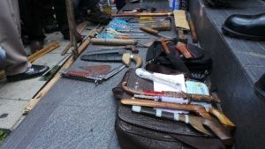 Gerak Cepat, Polisi Temukan Senjata Tajam di Tempat ”Romli”, Kapolresta Pekanbaru: Kami Hanya Menertibkan Segelintir Orang yang Berniat Anarkis dalam Kongres HMI