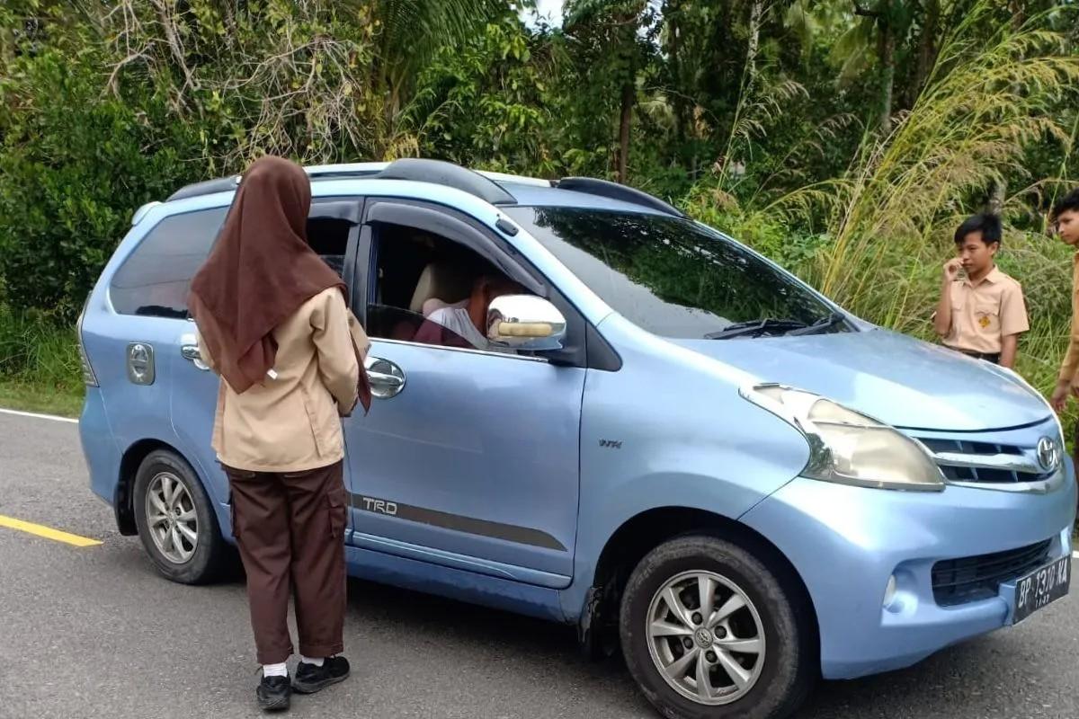 Pelajar di Natuna Kepri Rela Sisihkan Uang Jajan demi Membantu Rakyat Palestina