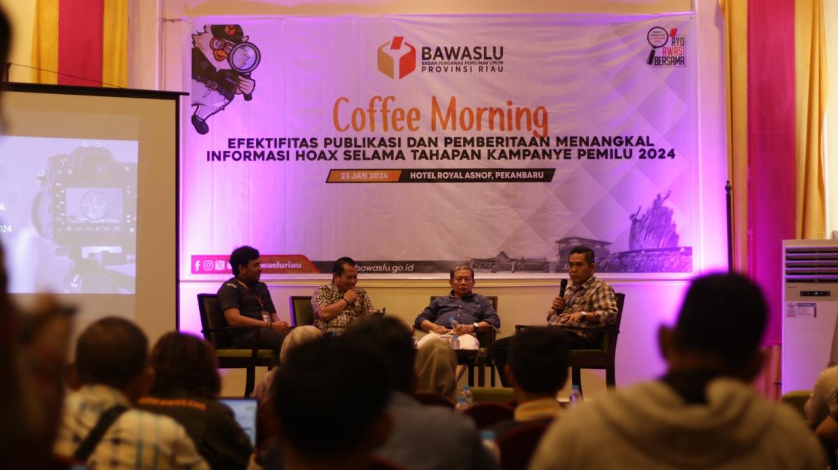 Punya Lebih dari 5.640 Media Massa, Pers di Riau Miliki Peran Strategis Menangkal Hoaks Selama Pemilu 2024