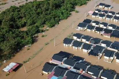 1.108 Rumah Terdampak akibat Banjir di Pekanbaru