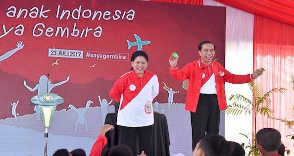 Jokowi: Anak-anak, Jangan Mem-<i>bully</i>, Mengejek, Apalagi Mencemooh Ya? Kalau Teman Sakit Dijenguk dan Bawakan Roti...