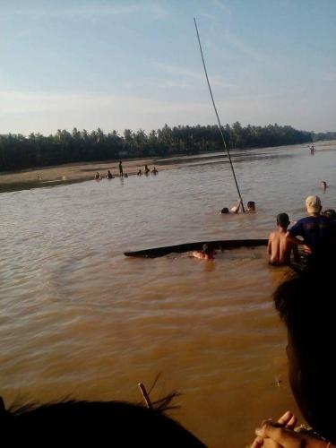 Bekas Tambang Emas Ilegal Makan Korban, Seorang Bocah di Pangean Tenggelam Saat Mandi di Sungai Kuantan